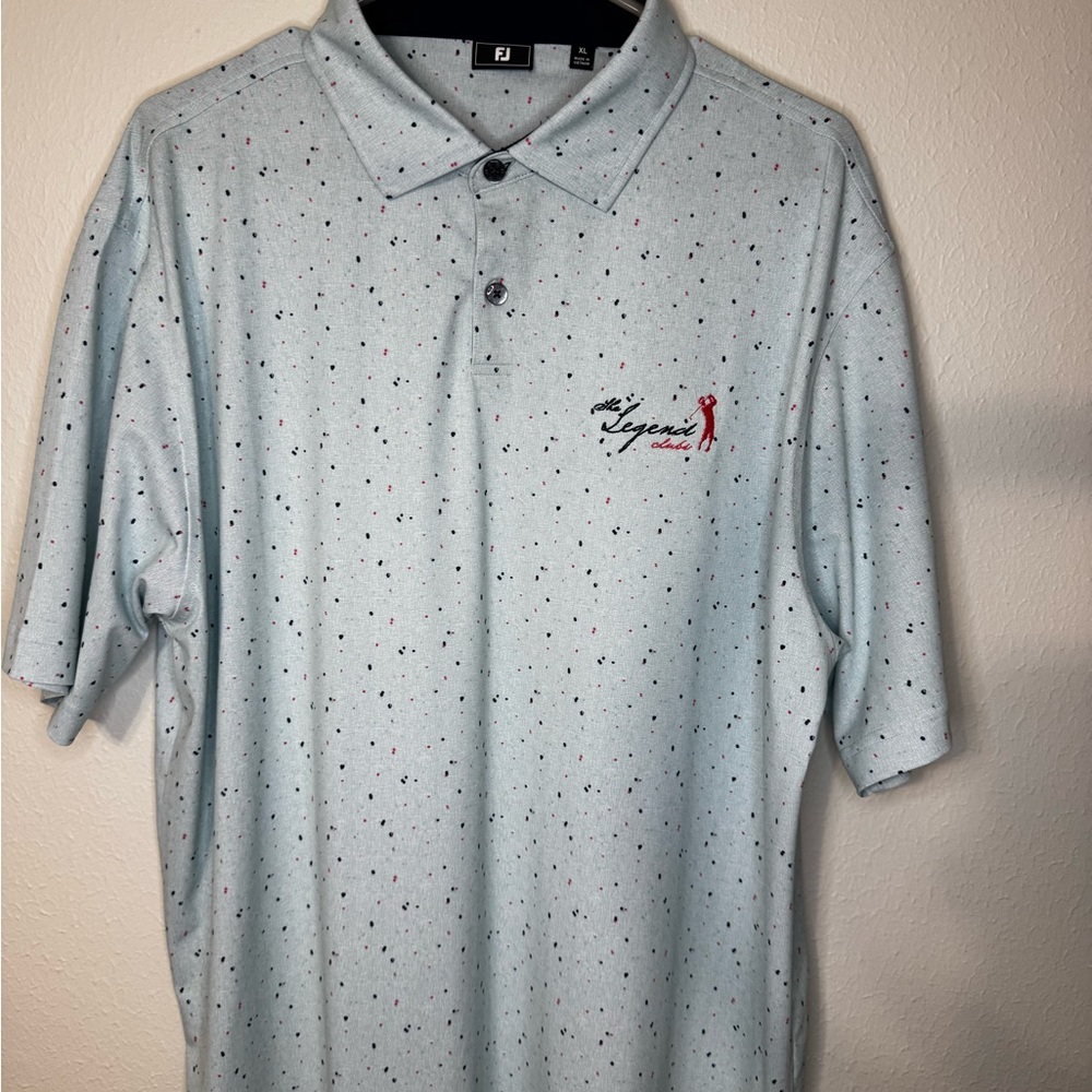 FootJoy Speckled Teal Polo Shirt